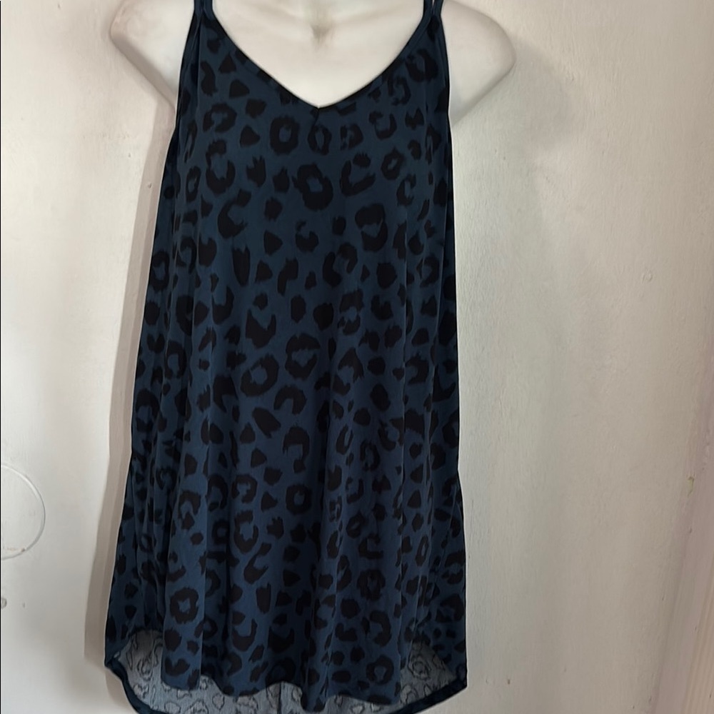 Leopard Print Sleeveless Top